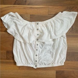 We the Free Free People Love Letter Tube Top in Ivory